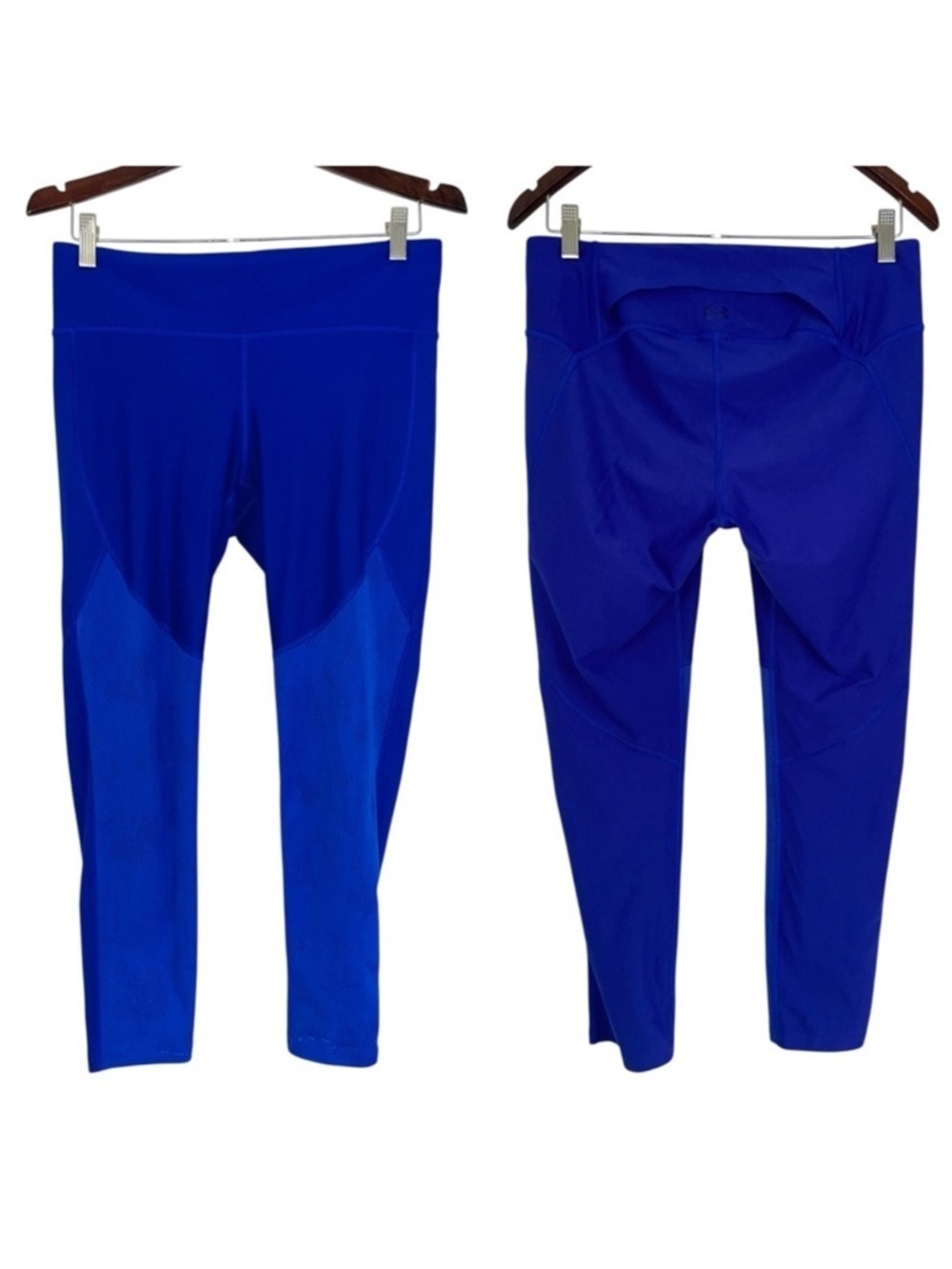 Under Armour mid-rise capri leggings athletic workout blue women’s large